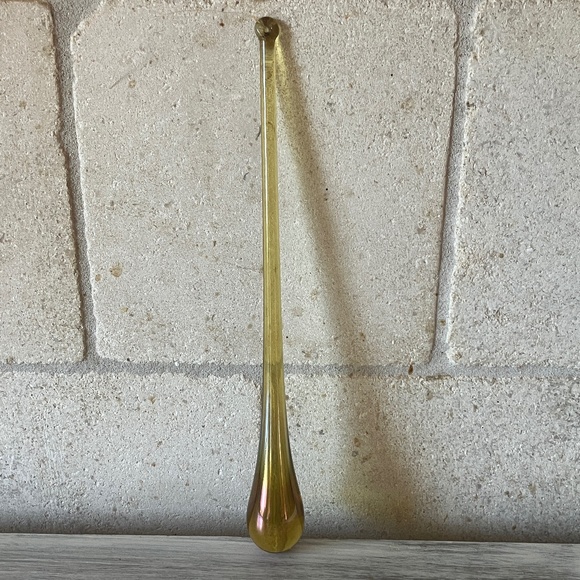 Glass Teardrop Icicle Suncatcher Ornament - Picture 1 of 4